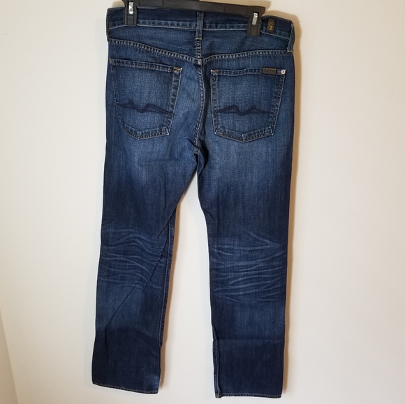 7 For All Mankind standard cut Jean's Size 31 - Picture 4 of 6